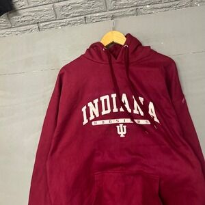 Indiana Hoosiers NCAA Crimson Hoodie Sweatshirt Extra‎ Large TSI Sportswear